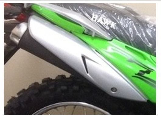 RPS Hawk 250 Mufflers Cover DLX