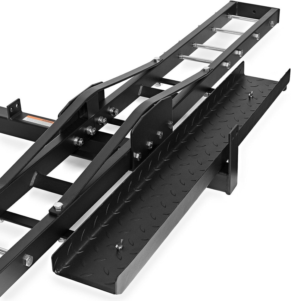 Direct Aftermarket Steel Motorcycle Carrier 500 LB Scooter Dirt Bike Hauler Hitch Mount Rack Ramp Anti Tilt Anti Wobble hawk 250 , hawk 250 dlx , tbr7, tbr7 d and all other china made dirt bikes.