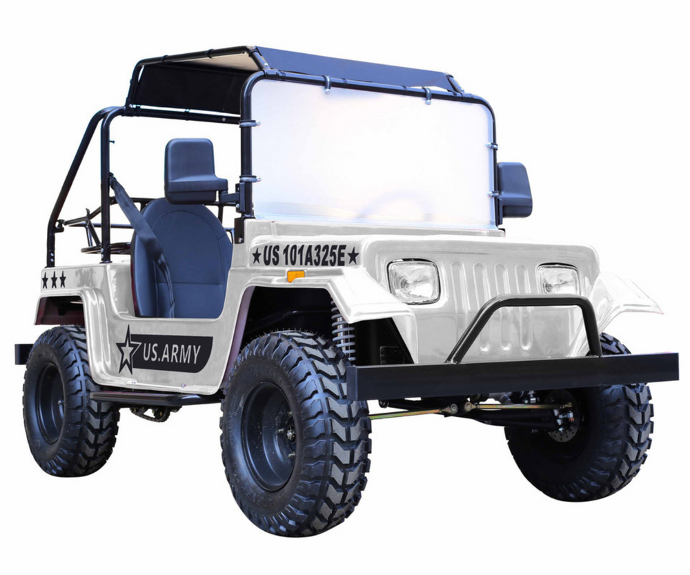 Vitacci Jeep GR-9 200: Now Featuring Rear Rack and Advanced Four-Wheel Disc Brakes