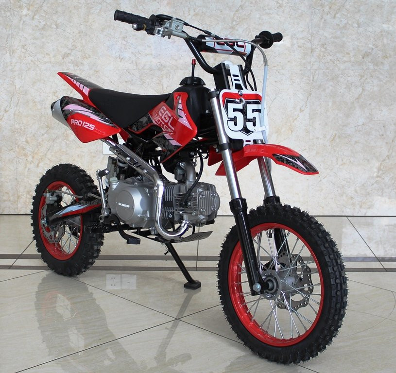 EGL Motor Pro 125Cc Dirt Bike, Semi-automatic, Single cylinder, 4-stroke,air-cooling, with balance shaft