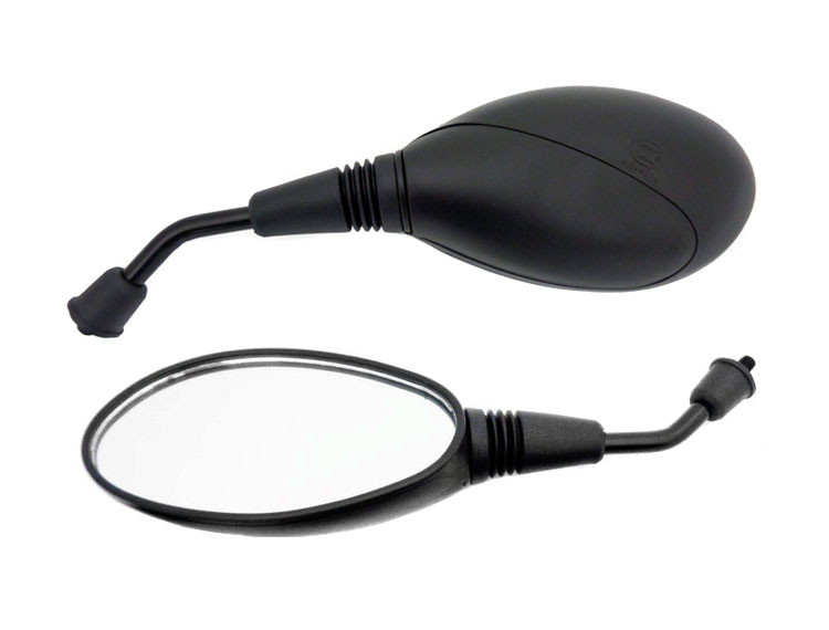 Mirror Set Black 8mm RH/LH Thread - Universal Fit