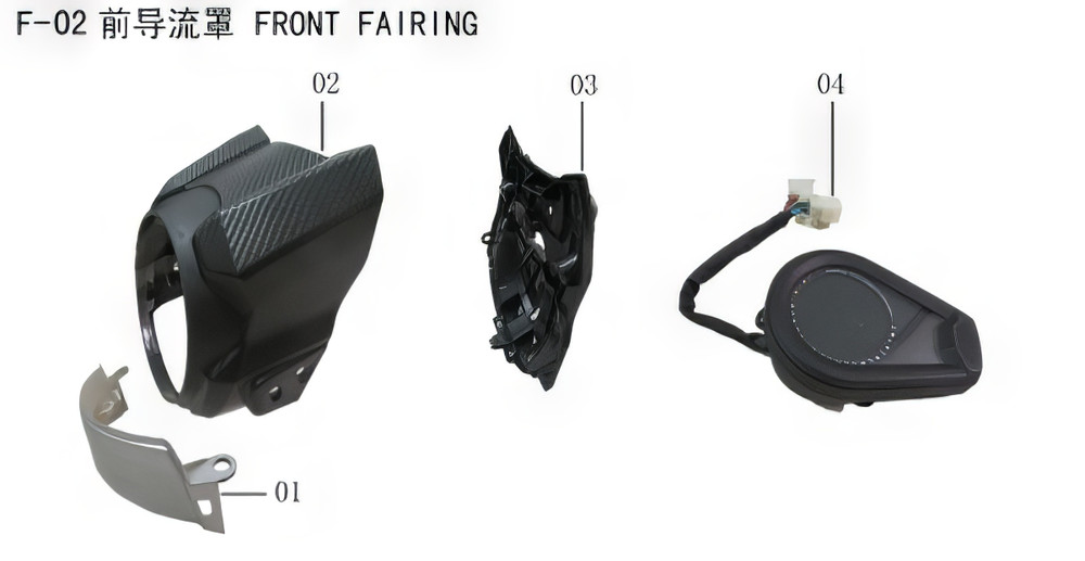 Lifan Kpm 200 headlight guard