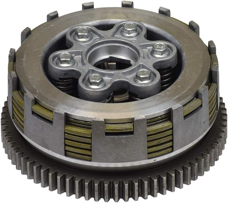 Clutch Assembly with 6 Plates for 200cc & 250cc ATVs & Dirt Bikes