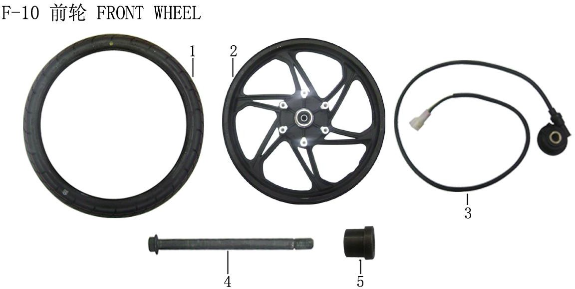 Lifan Kpr200 Speed ​​Sensor Combination