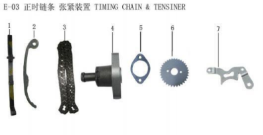 Lifan Kp Mini timing chain