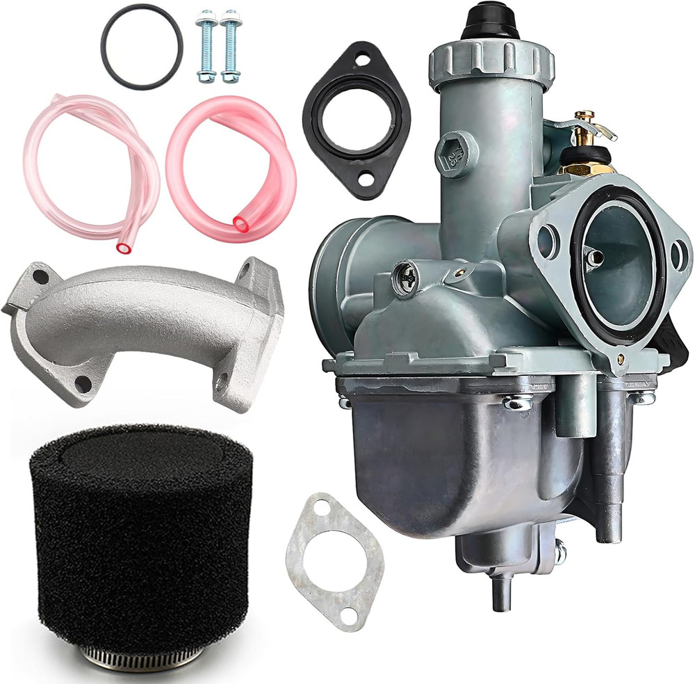 VM22 26mm Carburetor/Inlet Pipe Manifold/Air Filter for Apollo Lifan YX Zongshen 110cc 125cc 140cc XR50 CRF70 Pipe Pit Dirt Bike Motorcycle Parts