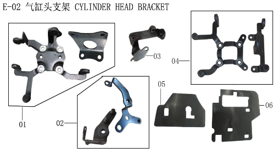 Lifan Lycan Cylinder Head Cover Insulation Pad Assembly