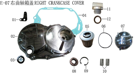 Lifan Lycan Wheel Cover O-Ring