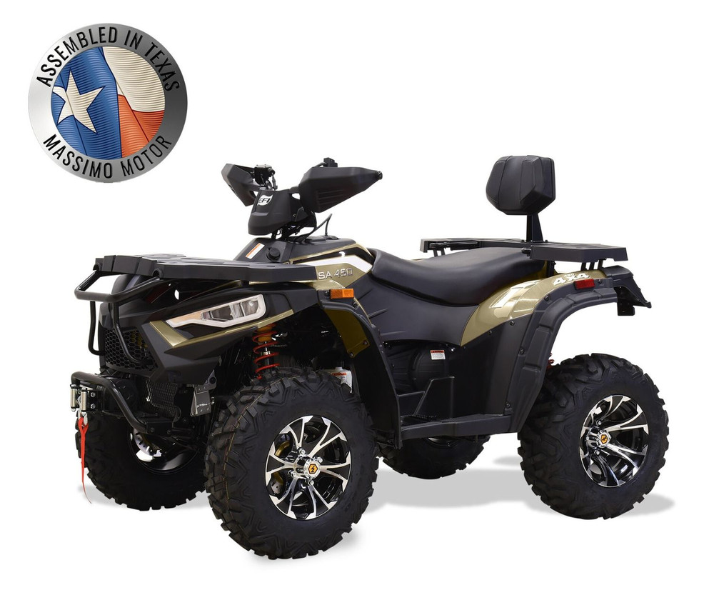 SAMA Massimo MSA 450F – High-Performance 4WD Utility ATV | Txpowersports