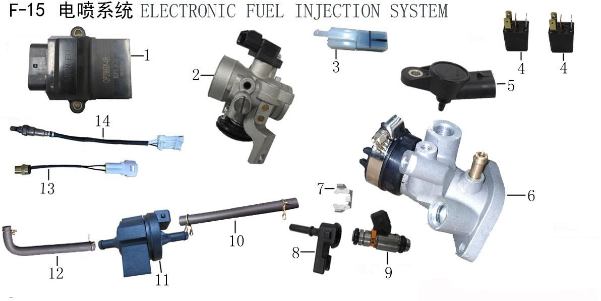 Lifan X-Pect 200 Oxygen Sensor