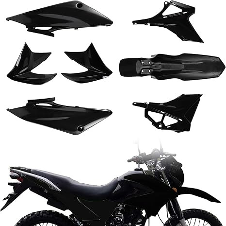 Plastics Kit for Hawk 250 – Full Fairing Body Work Fender Set with Fuel Tank Guard