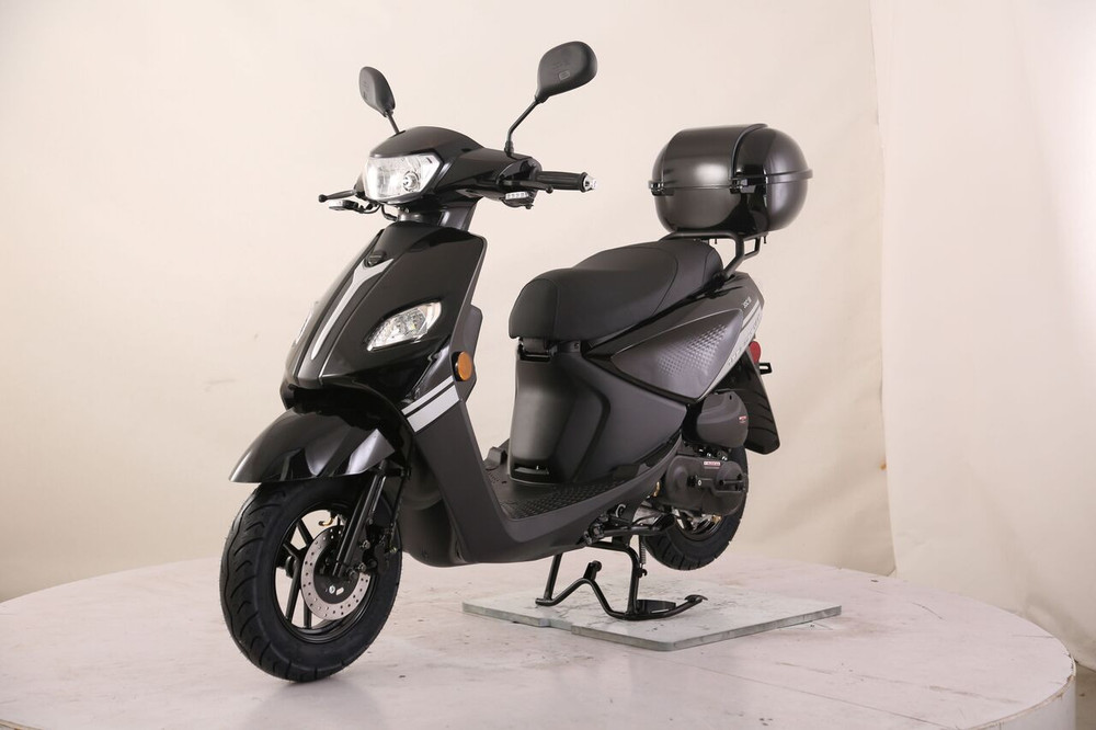 TrailMaster Flash 50A assembled version Scooter with Electric & Kick Start
