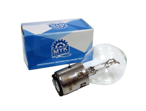MYK Headlight Bulb S2 12V 18/18W (10 PCS/BOX)