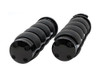 Aftermarket MMG Motorcycle Grip Set | Flat-End Black (1")