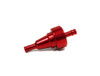 Aluminum CNC gas filter RED.