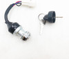 Hisun Ignition Key Switch 4 Wires（on The Dash） Replacement for Hisun UTV 400 500 700 800 Massimo MSU500 700,Axis 500 700,Coleman UT400,Bennche,Cub Cadet