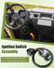 Ignition Switch with Key Assembly Fit for Massimo Buck 250, 450, fit for T-Boss 550, 560, 760 UTV