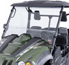 2-in-1 PC Removable Front Windshield Pre-installed rubber Seal Strips Windshield Compatible with UTV Hisun , Msu,Axis,Coleman,Bennche Bighorn,Cub Cadet Challenger 500/700, Massimo MSU 500