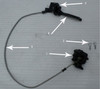 RPS Hawk 250 Front Brake Master Cylinder (#3 in diagram)
