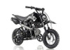 Apollo DB-25 70cc Automatic DIRT BIKE, 4 Stroke Air Cooled, Single Cylinder w/ Training wheels - Black