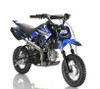 Apollo DB-25 70cc Automatic DIRT BIKE, 4 Stroke Air Cooled, Single Cylinder w/ Training wheel - Blue