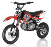 APOLLO DB-X5 125cc MANUAL SHIFT Dirt Bike, 4 stroke Red