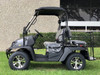 Carbon Fiber - Fully Loaded Cazador OUTFITTER 200 Golf Cart 4 Seater UTV - Carbon Fiber Side View