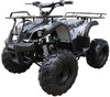 Coolster ATV-3125XR8-S Kodiak-Hd125 Semi-Auto Mid Size, 124CC Air Cooled, Single Cylinder, 4-Stroke ATV - Fully Assembled and Tested -Black