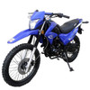 Cougar Cycle DB-Hawk 250 - Street Legal Dirt Bike, Air Cooling, Ignition Type: CDI -Blue