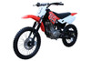 Coolster 200cc Full Size Manual Clutch Dirt Bike - QG-216 -Front View