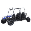 Taotao 4Fun GTK4150 150cc Go Kart with Fully Automatic Transmission w/Reverse, Disc Brakes, Roof Lights!
