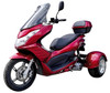 ICE BEAR Q6 (PST150-17) Trikes, 4 Stroke,Single Cylinder,Air-Forced Cool - Red