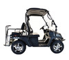 Black - Massimo Buck 200X UTV, 177cc Four-Stroke, Single Cylinder EFI - Fully Assembled and Tested - Side View
