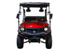 Red - Massimo Buck 200X UTV, 177cc Four-Stroke, Single Cylinder EFI - Fully Assembled and Tested - Front Side
