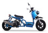 NEW 50CC FULLY AUTOMATIC PMZ50-19 SCOOTER HIGH END - Blue