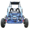 TrailMaster Mid XRX, 4-Stroke, Air Cooled, Single Cylinder GoKart, Carb Approved - Fully Assembled and Tested - Blue