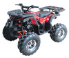 VITACCI RIDER-10 DLX 125CC ATV, AUTO WITH REVERSE, HAND SHIFTER, ALLOY WHEELS, SINGLE SYLINDER,4 STROKE - Red