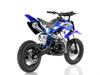 Vitacci DB-27 110cc Dirt Bike, Semi Automatic (4 Gears) And Kick Start - Fully Assembled and Tested - Blue