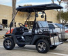 BLACK FIBER - Cazador Outfitter 200x Fully Loaded Golf Cart 4 seater - Burgundy