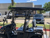 BLACK FIBER - Cazador Outfitter 200x Fully Loaded Golf Cart 4 seater - Black-Seat-View