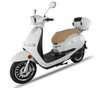 BMS Solano 50 Gas Scooter, Fully Automatic Electric / Kick Start - White