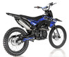 Roketa AGB-36N-250 Dirt Bike, Electric/Kick Start - Blue