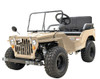 Massimo Jeep Off-Road 125cc Mini Go-Kart/ Golf Cart - Disc Brakes - Over-Size Tires - Fully Assembled and Tested