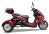 2024 Model Icebear Trifecta Trike 50Cc Differential Gear Trunk & Windshield Included