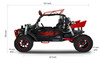 Bms Dune Buggy Sand SNIPER T1000 2S 2 seat, Fully Automatic - Fully Assembled And Tested - Dimension