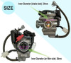150cc Carburetor for GY6 4 Stroke Engines Electric