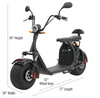 MASSIMO ELECTRIC SCOOTER 2000W - Dimension