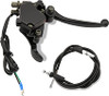 7/8"22mm Thumb Throttle with Dual Brake Lever Assembly,Compatible with for 50cc 90cc 150cc 250cc ATV Quad Roketa Taotao Sunl Kazuma