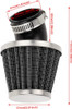 HIAORS 35mm Go Kart Bent Rubber Tube Air Filter Cleaner for NST SunL Kazuma Baja 50cc 70cc Coolster 110cc 125cc Atv Xr50 Crf50 CRF80F XR50R Dirt Pit Bike Scooter