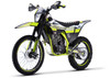 Trailmaster Dirt Bike TM35 off-road, Electric And Kick Start, 5 Gear Manual Clutch - Green